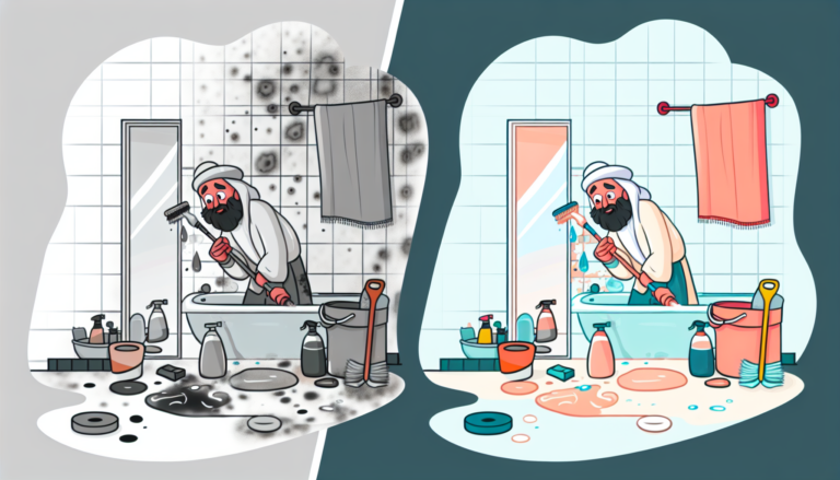 욕실 곰팡이 제거, 쉽고 효과만점 노하우!