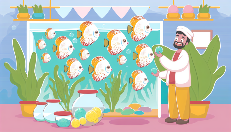 아름다운 디스커스를 번식하는 법: 짝짓기와 번식의 과정