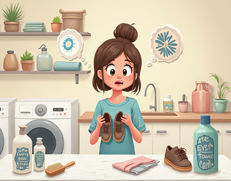 스웨이드 운동화 세탁법: 부드러운 촉감 그대로 유지하기