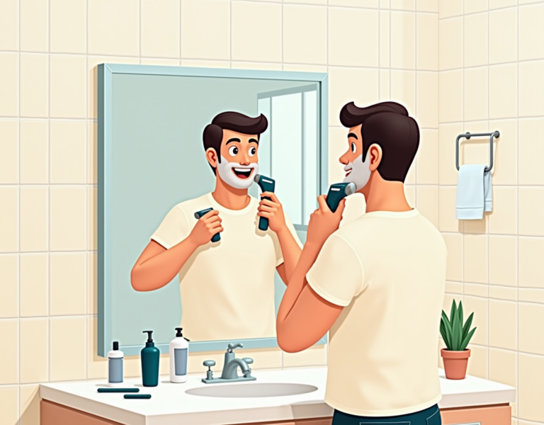 면도 전문가의 꿀팁: 전기면도기로 매끄러운 피부 만들기