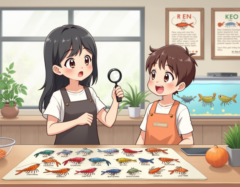 초보자라도 키우기 쉬운 관상새우 종류 TOP 4!