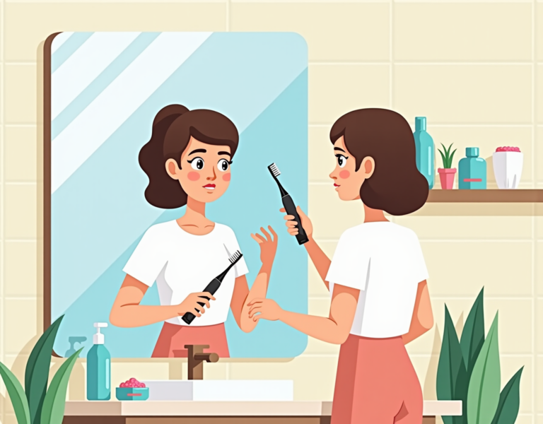 똑똑한 구강 관리를 위한 전동칫솔의 단점과 주의점