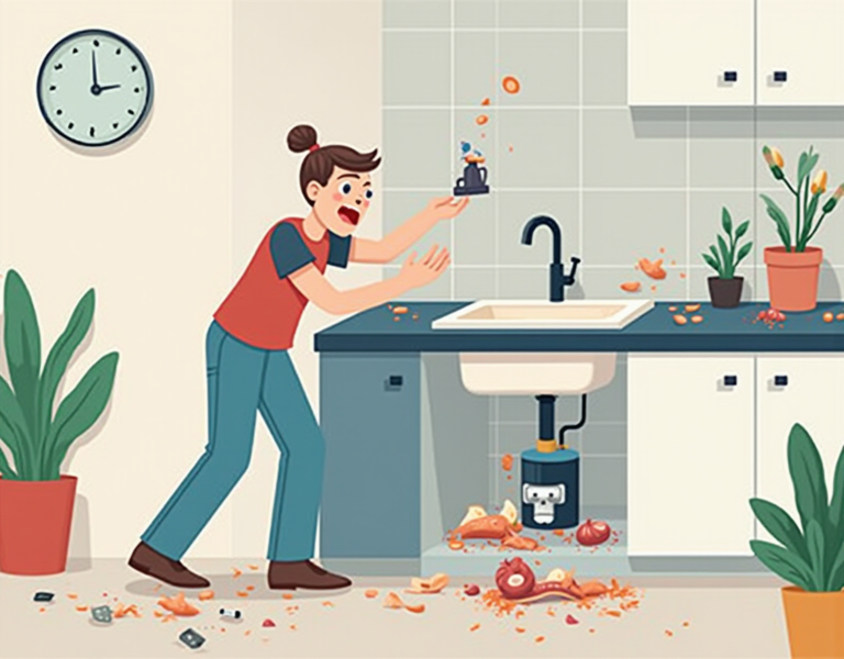 주방 싱크대에서 뚝딱! 음식물처리기 단점을 살펴봐요