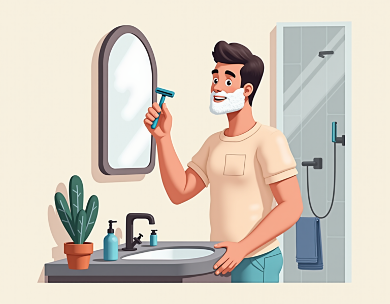 면도기 전문가의 꿀팁! 피부 자극 최소화하며 매끄러운 면모 연출하기