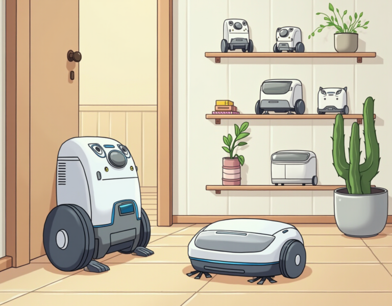 문턱 높이 문제없나요? 로봇청소기로 집안청소 걱정 끝!