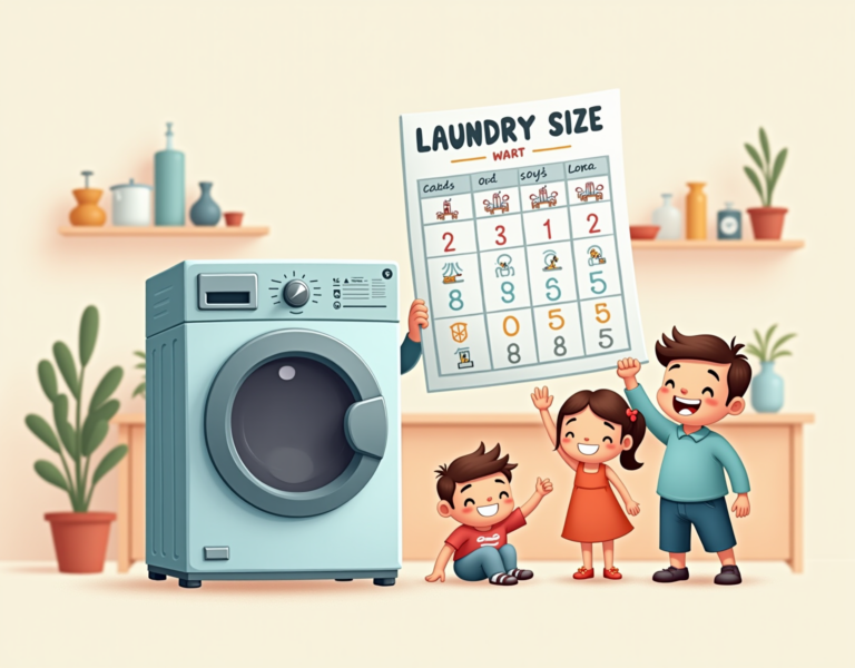 통돌이세탁기 용량 고르기, 가족구성원 꼭 따져보세요!