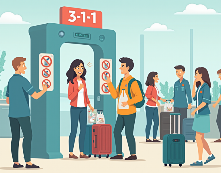 여행 가방 싸기 전, 필수 확인사항! 액체류 항공기 기내반입 규정