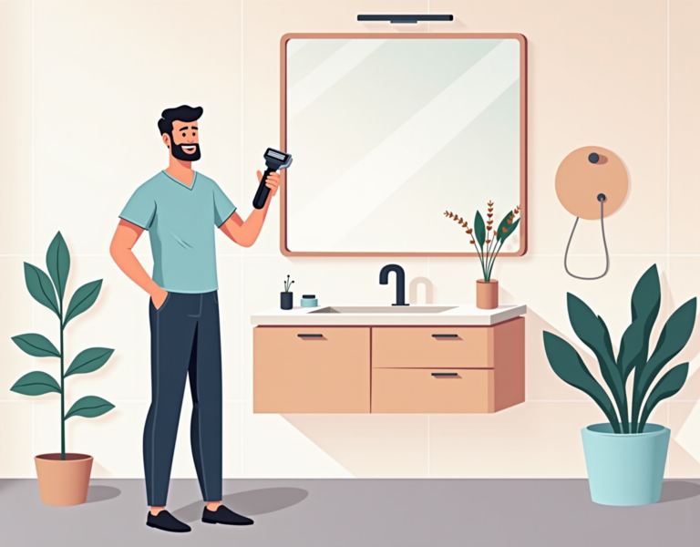 하이브리드 전기면도기, 당신의 얼굴을 위한 완벽한 선택!