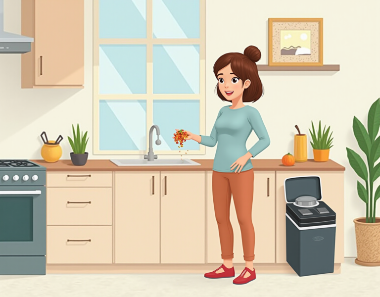 친환경 주방을 위한 발효식 음식물처리기