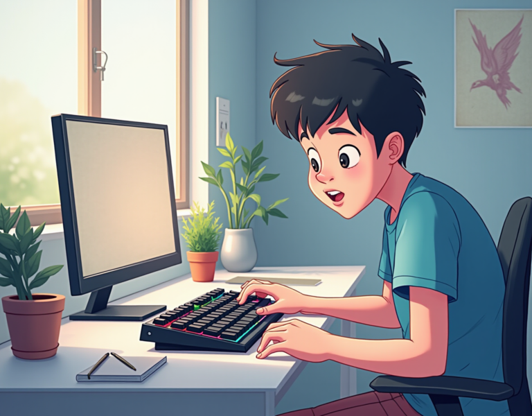 타이핑과 게이밍을 완벽하게 소화하는 기계식 키보드 👨‍💻