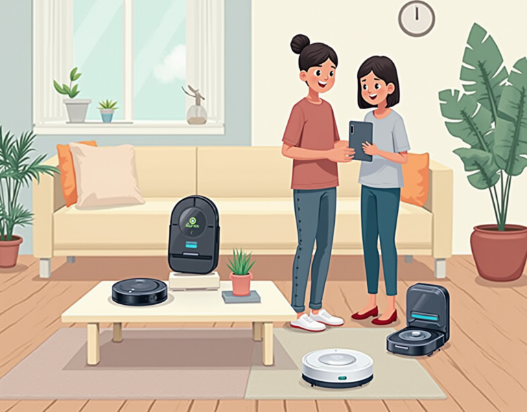 로봇청소기로 쾌적한 생활 환경 만들기