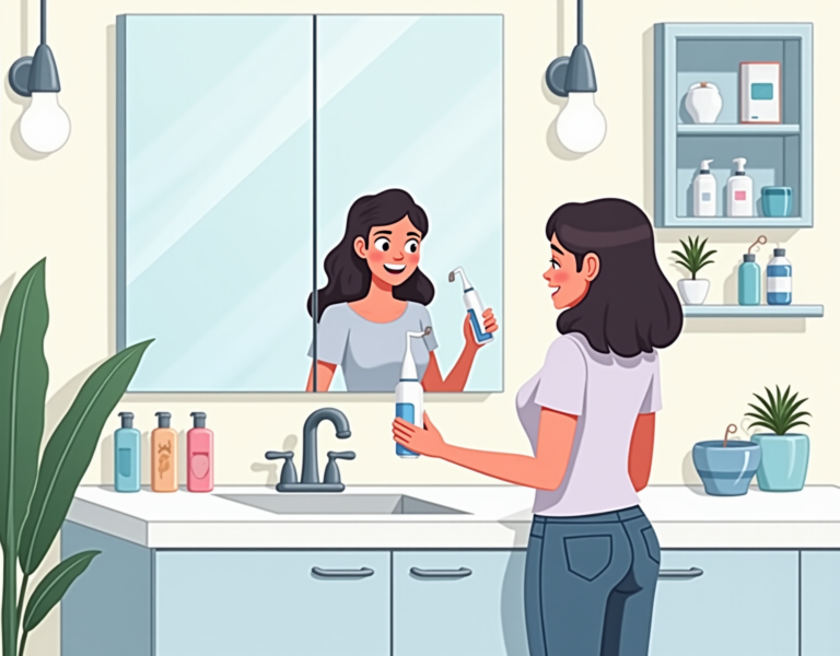 입 안 상쾌함 UP, 구강세정기로 치석 제거하는 방법