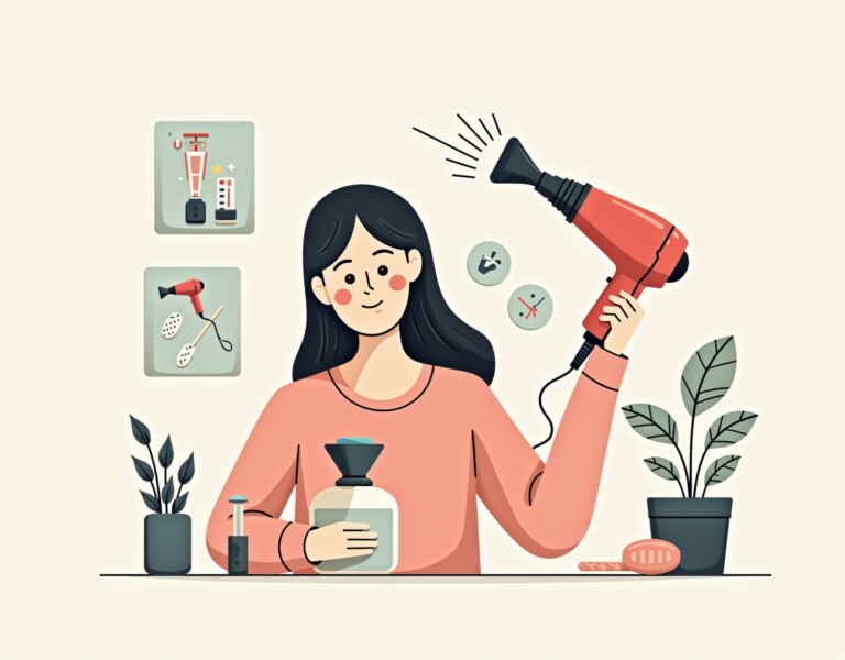 헤어드라이어와의 친해지기: 필터 청소부터 과열 방지까지!