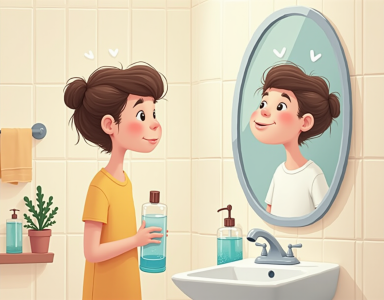 건강한 구강을 위한 가글의 올바른 사용법