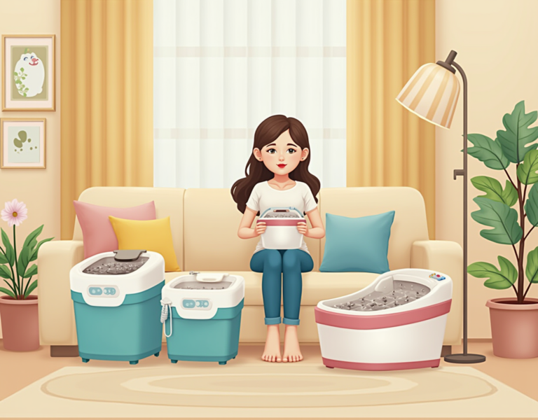 발 건강을 위해 습식족욕기는 필수! 전문가의 선택 팁