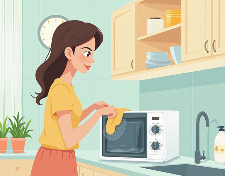 전자레인지 꼼꼼 청소로 위생적인 요리 환경 만들기 💯