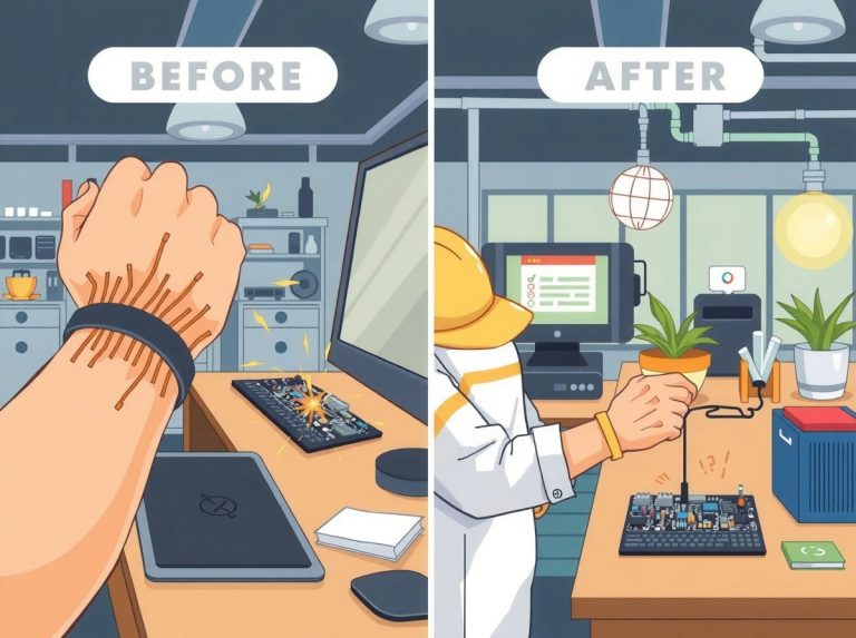 정전기방지 팔찌의 과학적 원리와 효과