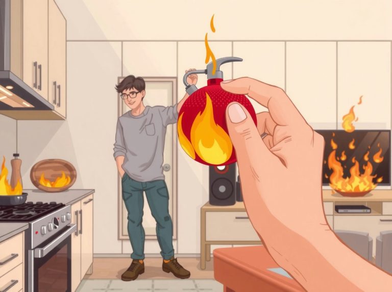 투척용소화기의 실제 소화 효과와 원리