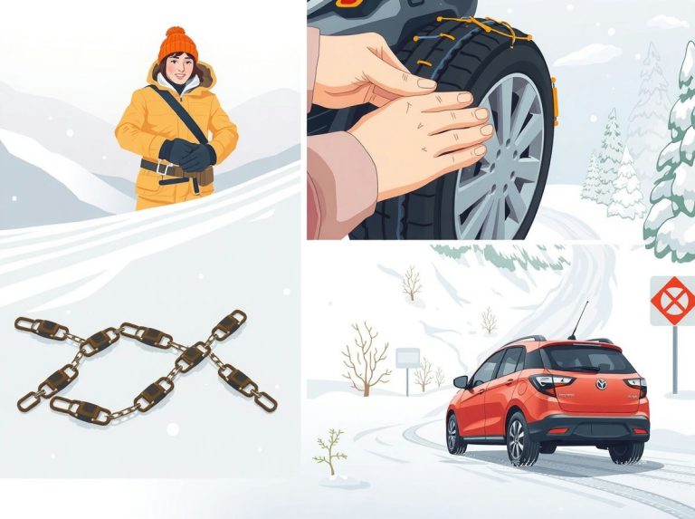 스노우체인 케이블타이 vs 정식 체인, 어떤 차이가 있을까