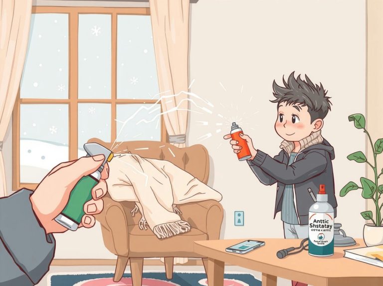 겨울 정전기 원인과 습도의 관계: 왜 실내 난방이 문제일까?