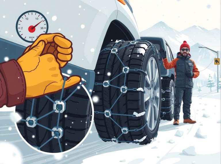 우레탄 스노우체인 vs 금속 사슬형, 겨울 운전자가 알아야 할 차이점