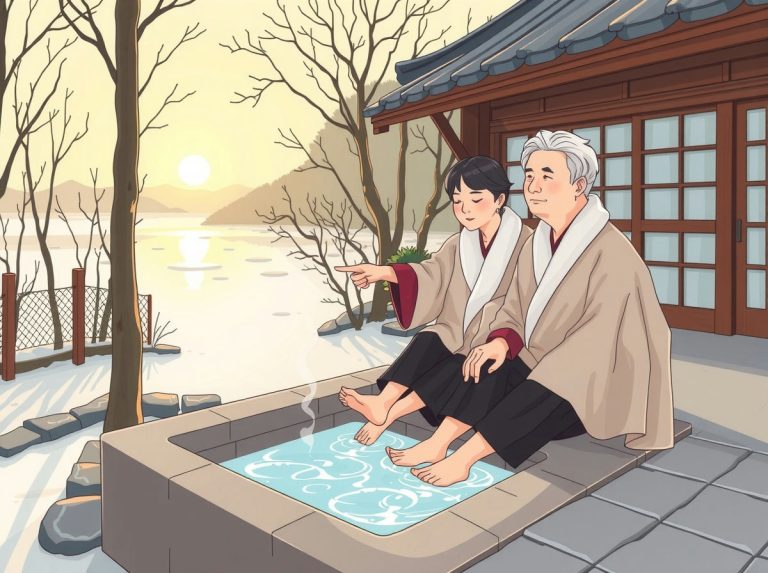 덕산온천 족욕장 2025년 새단장, 무료 웰니스 여행의 정석