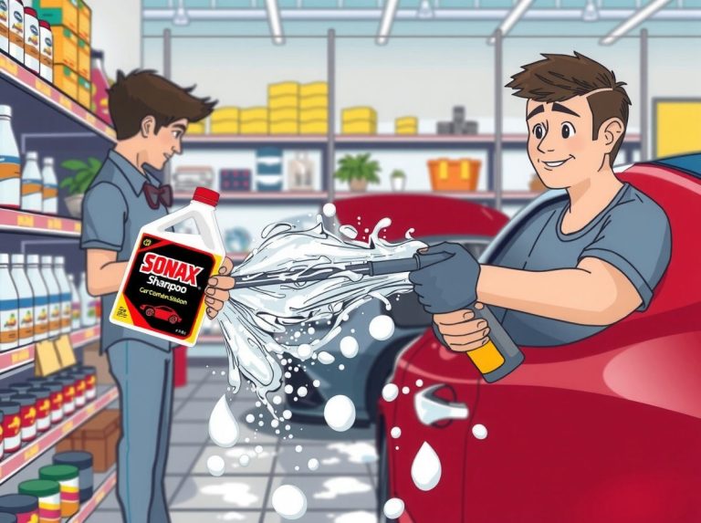 소낙스 카샴푸로 시작하는 올바른 자동차 세차 루틴