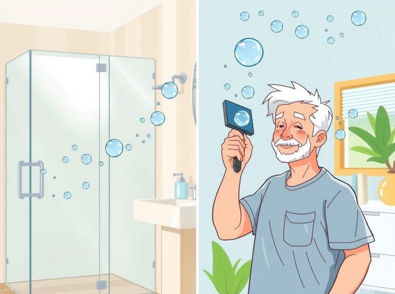 욕실 물때 제거 악순환에서 벗어나는 유리발수코팅제의 원리